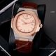 Best Knockoff Patek Philippe Nautilus Leather Watches 2-Tone Rose Gold (2)_th.jpg